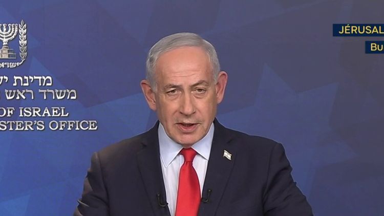 Le Premier ministre Benjamin Netanyahou en conférence de presse le mardi 27 janvier 2026
