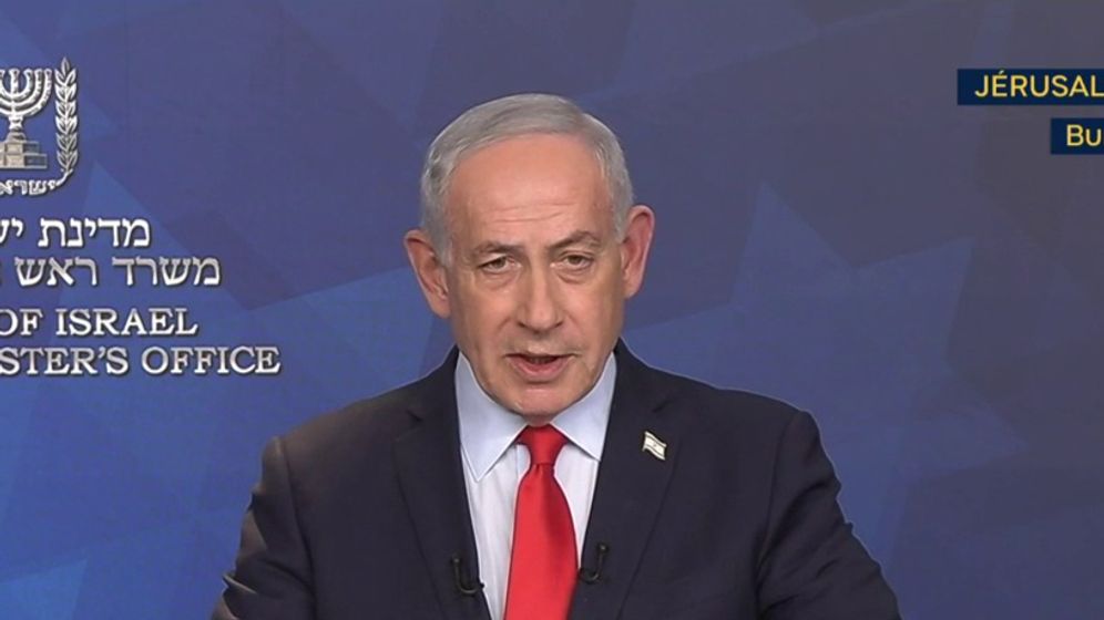 Screenshot/ GPO PM Netanyahu speaks at press conference