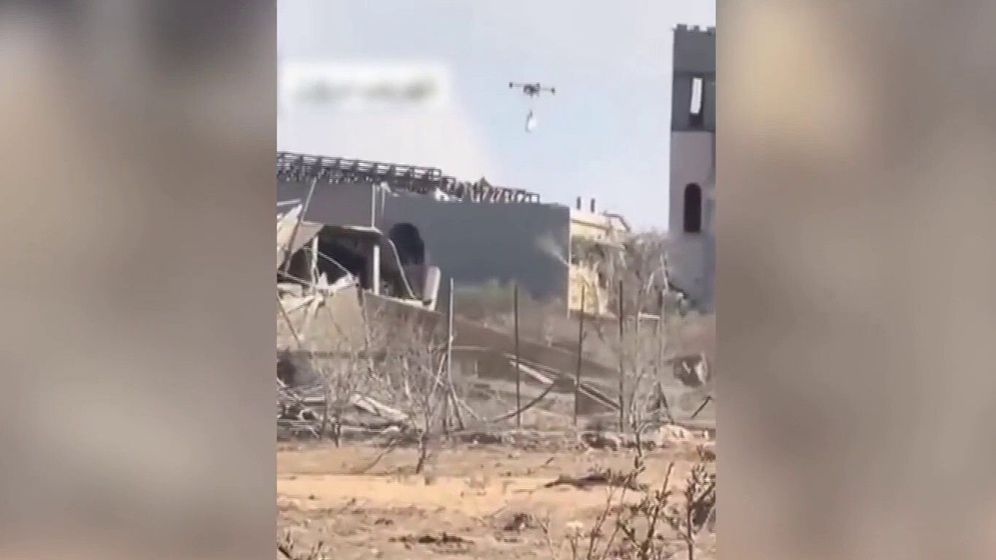 חשיפת i24NEWS: תיעוד חסר תקדים של רחפן הברחות ממצרים לרצועת עזה