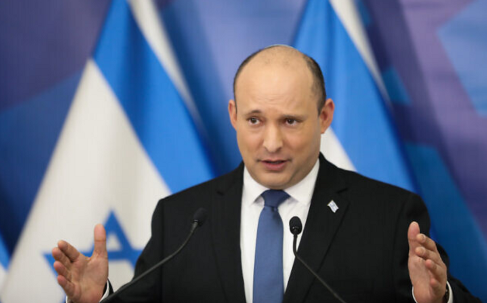 Le Premier ministre israélien Naftali Bennett