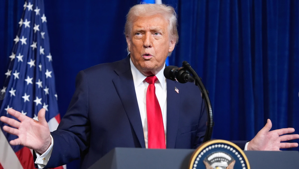 Le président Donald Trump