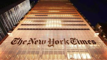 FILE - In this Oct. 21, 2009 file photo, The New York Times building is shown in New York.
