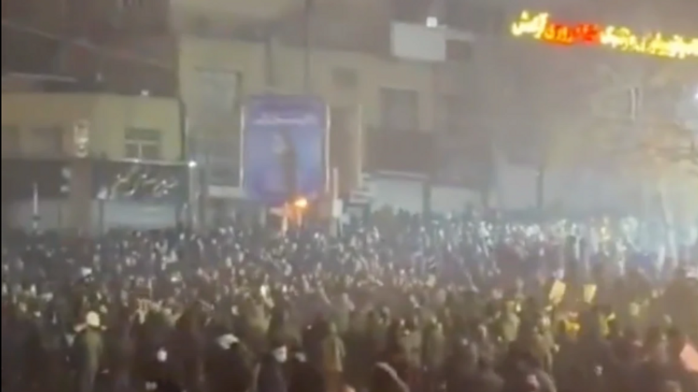 Protests in Tehran, Iran