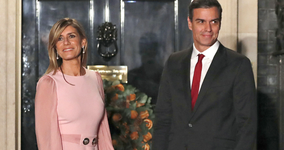 Pedro Sanchez et son épouse