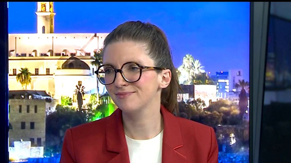 Aurore Bergé, la ministre déléguée chargée de l’Égalité entre les femmes et les hommes et de la Lutte contre les discriminations, sur i24NEWS ce lundi 16 février 2026.