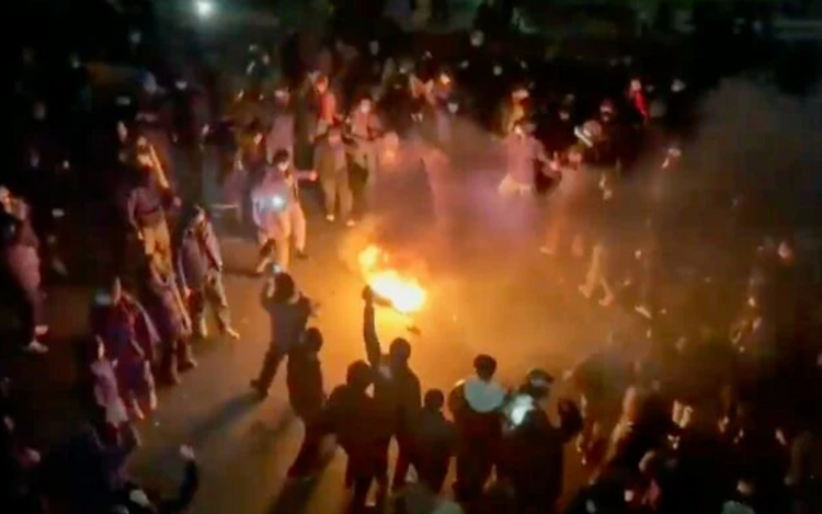 Les manifestations en Iran