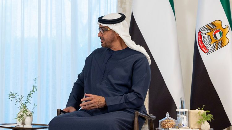 رئيس دولة الإمارات العربية المتحدة، محمد بن زايد، أرشيف