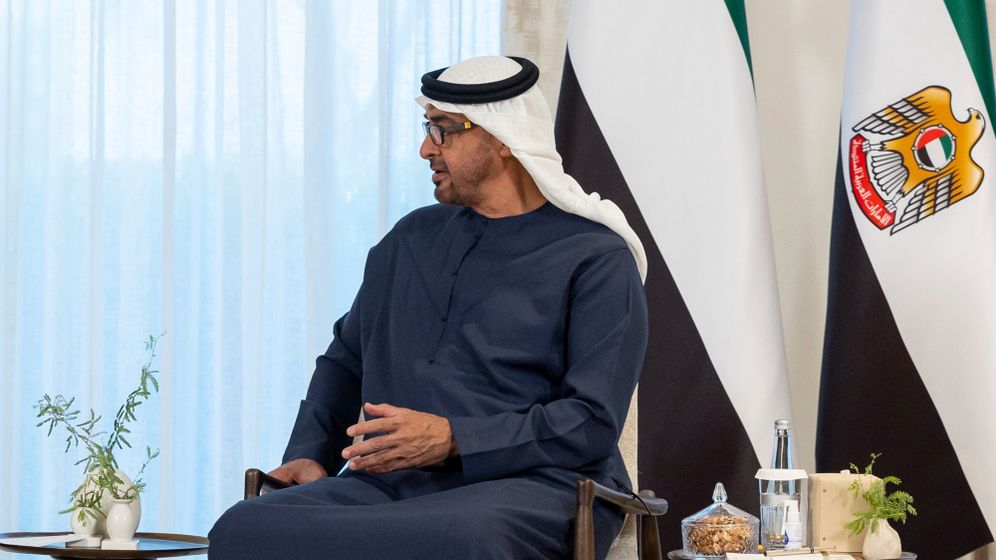 رئيس دولة الإمارات العربية المتحدة، محمد بن زايد، أرشيف