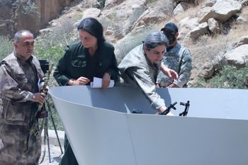 PKK militants laying down their weapons