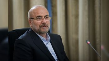 יו"ר הפרלמנט האיראני, מוחמד באקר קאליבאף