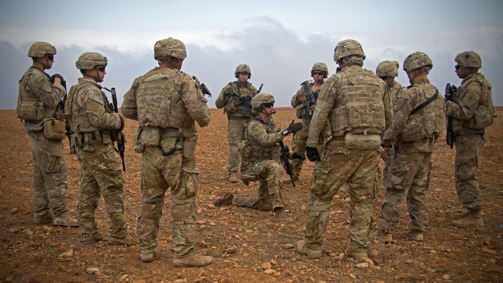 Illustration - Soldats américains en Syrie