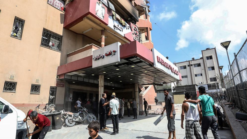 Abed Rahim Khatib/Flash90 L'hôpital Nasser de Khan Younès, dans le sud de la bande de Gaza
