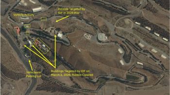An overview image of Minzadayi from early October 2026 shows continued heightened vehicle activity and the cleanup work conducted. 