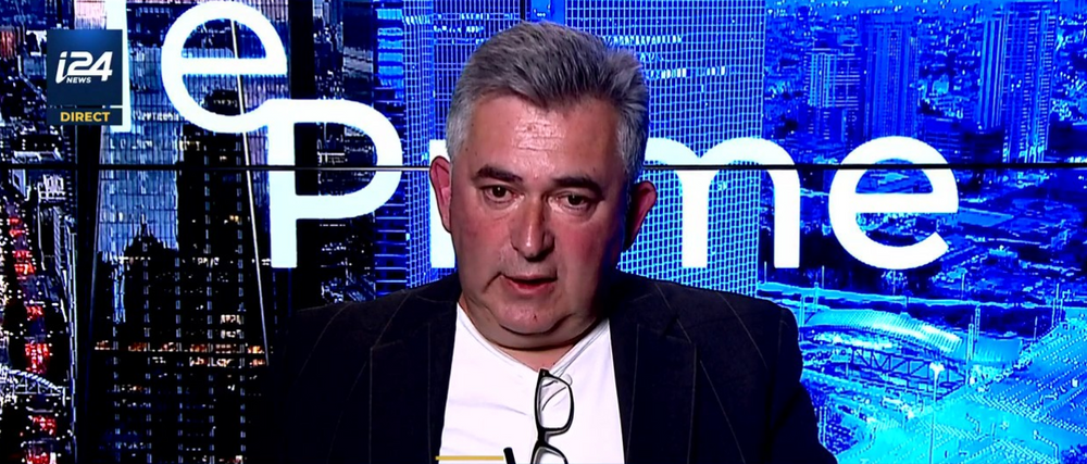 Gennady Simanovsky, PDG de la start-up Dolphin Vision dans le Prime sur i24NEWS le 21 juin 2022