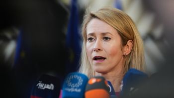 La cheffe de la diplomatie européenne Kaja Kallas