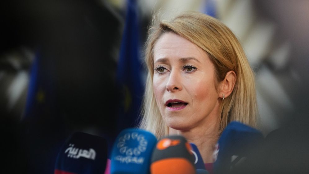 La cheffe de la diplomatie européenne Kaja Kallas