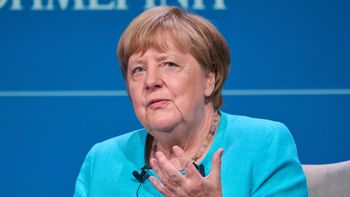 L'ancienne chancelière allemande Angela Merkel 