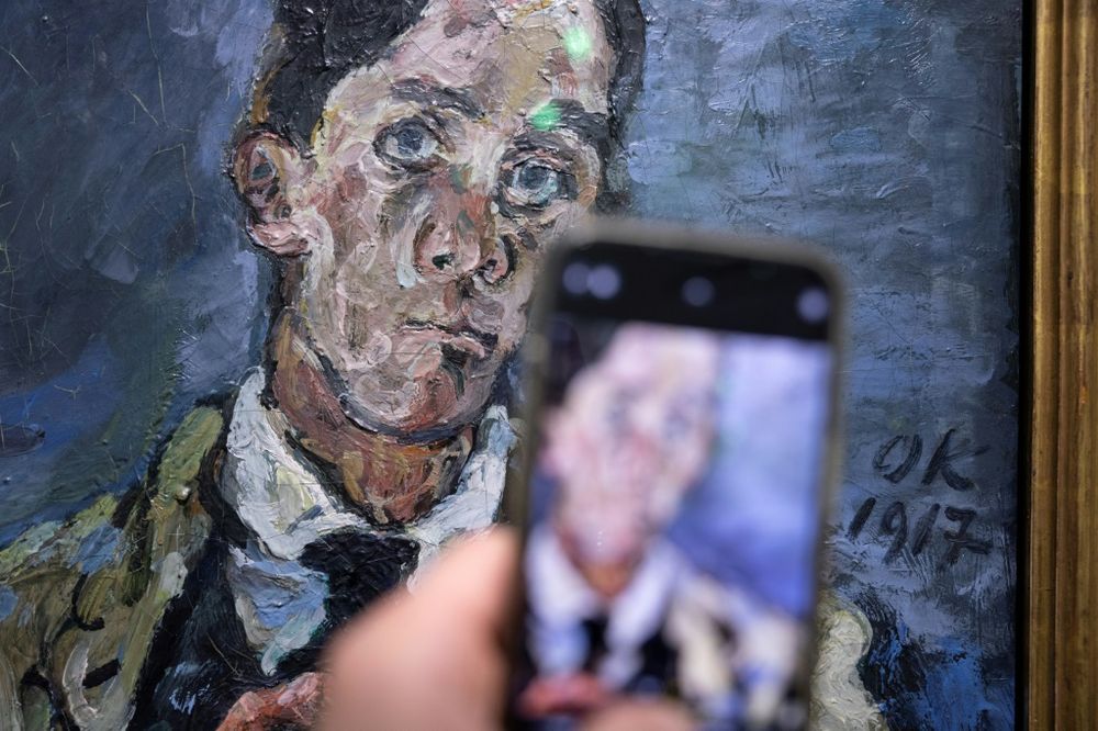 Paris Retrospective Du Peintre Autrichien Oskar Kokoschka Au Musée D