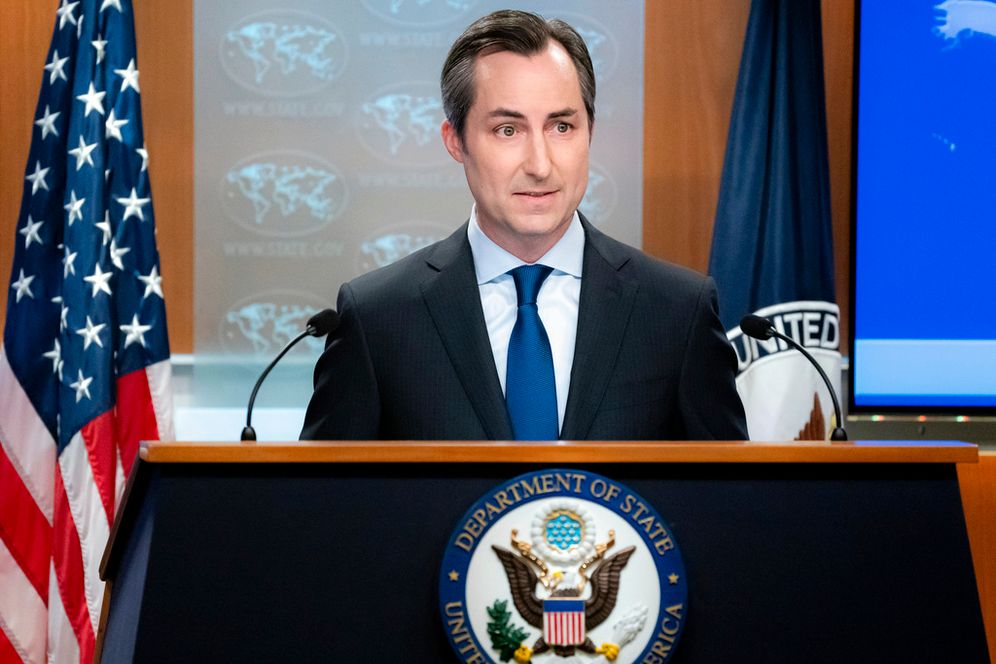U.S. State Department spokesperson Matthew Miller 