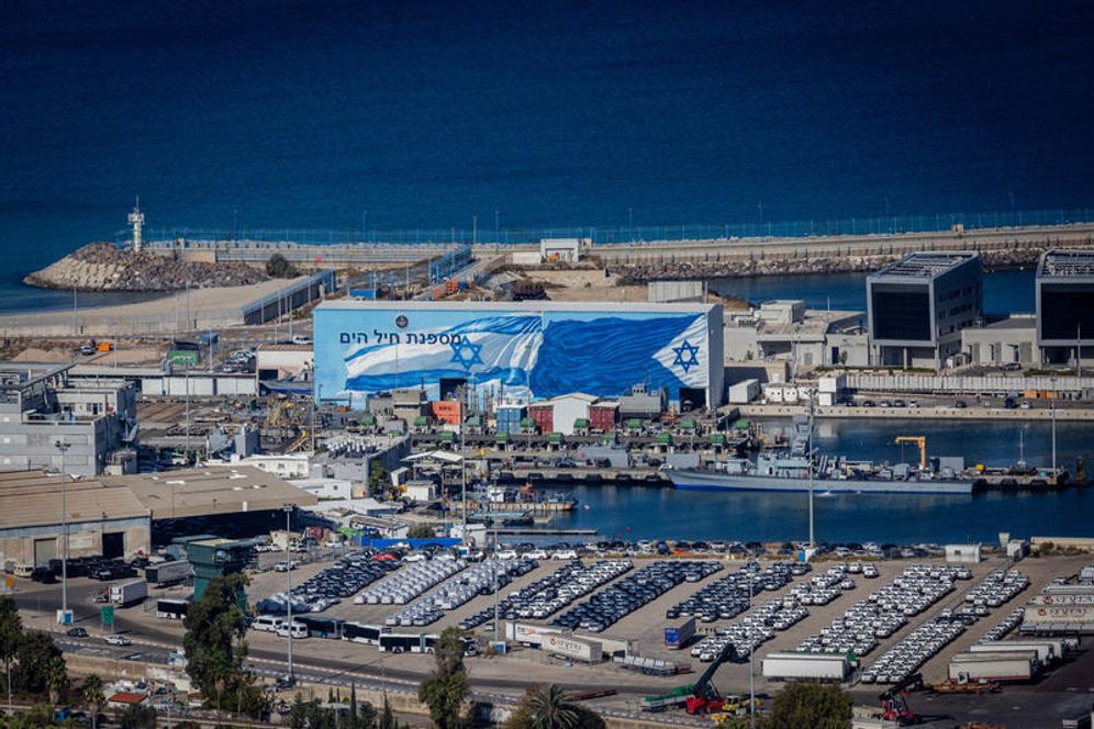 ميناء حيفا - صورة ارشيفية