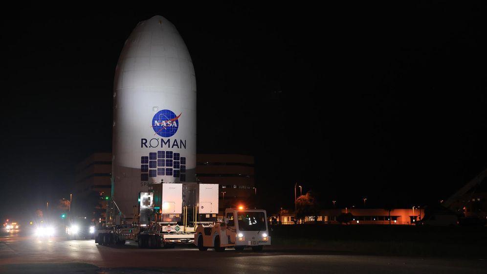 NASA/Kim Shiflett טלסקופ החלל ננסי גרייס רומן הגיע לקייפ קנברל, ארכיון
