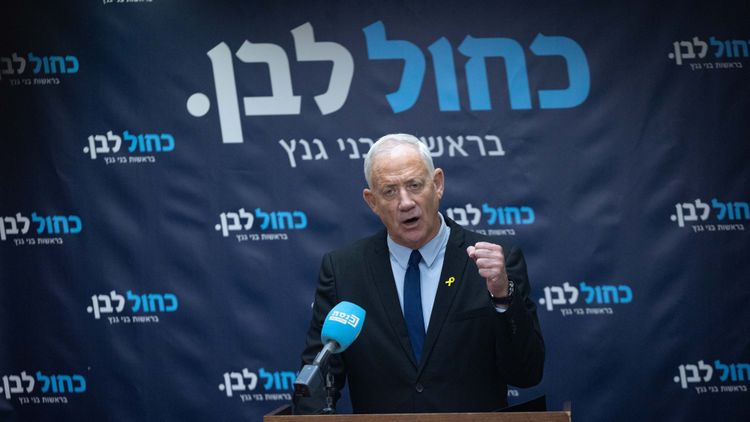 بيني غانتس - حزب ازرق ابيض - ارشيف