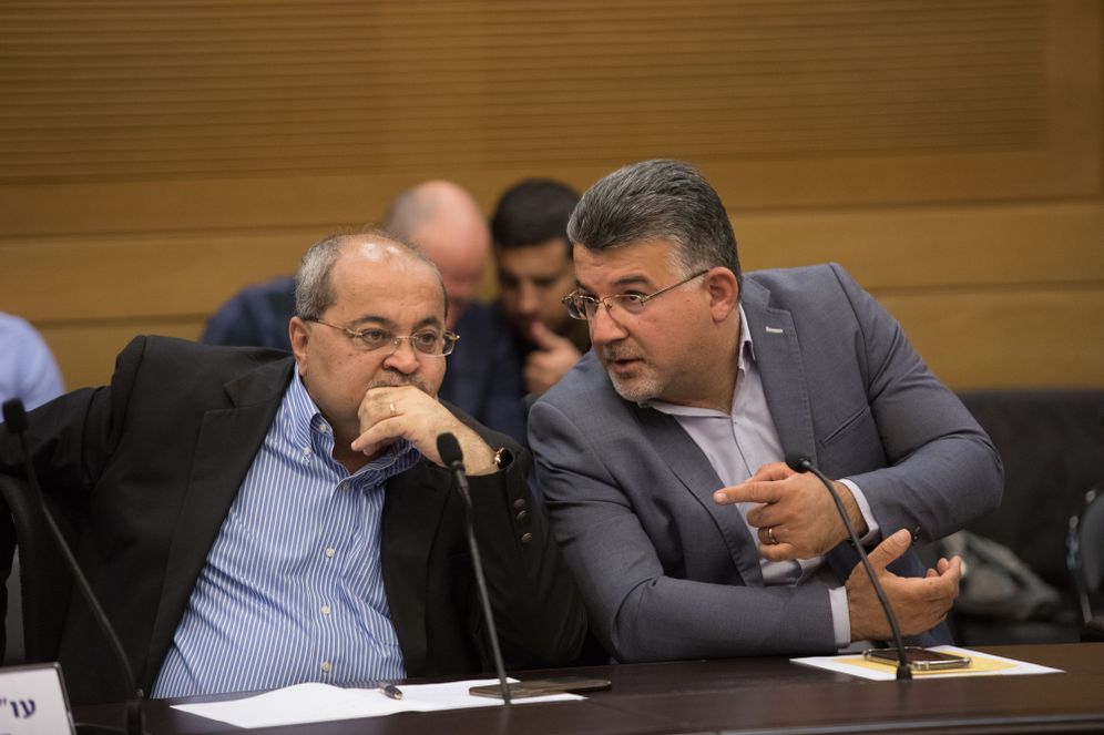 אחמד טיבי ויוסף ג׳אברין