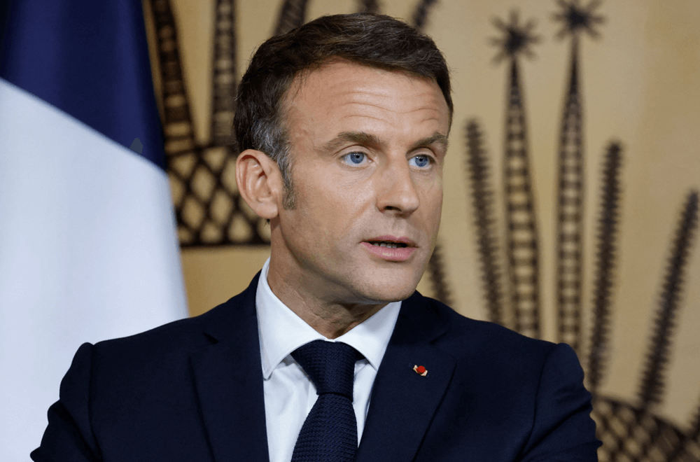 Le président français Emmanuel Macron
