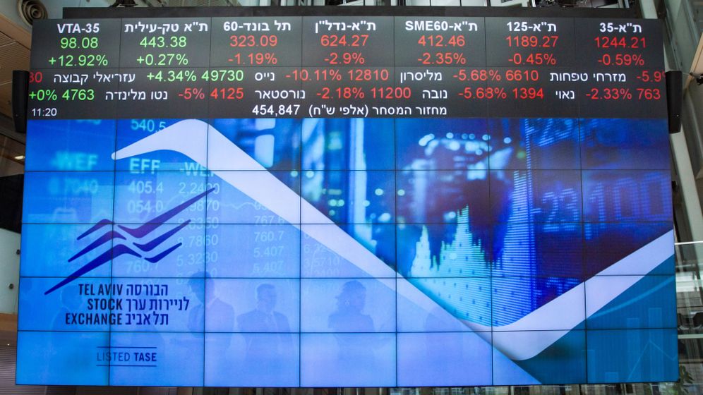 פלאש 90 ירידות שערים בבורסה בתל אביב, ארכיון