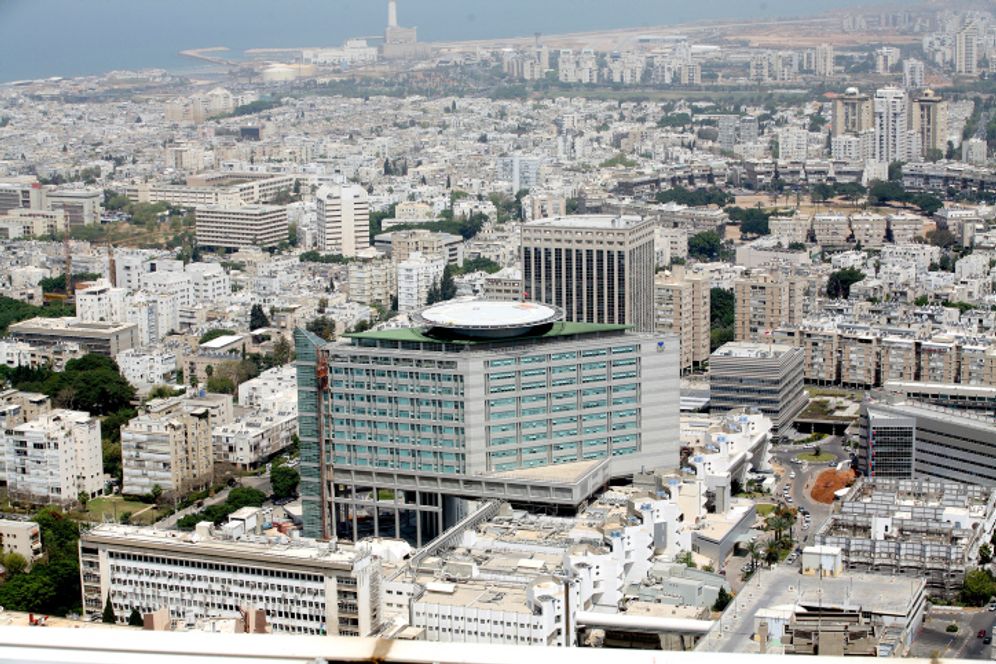 FILE - View of the Sourasky Medical Center in the center of Tel Aviv.