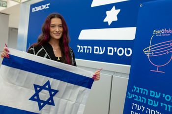 Led by representative Eden Golan ,Israel's delegation to the Eurovision Song Contest embarked on their journey to Malmö, Sweden, aboard a special El Al flight.