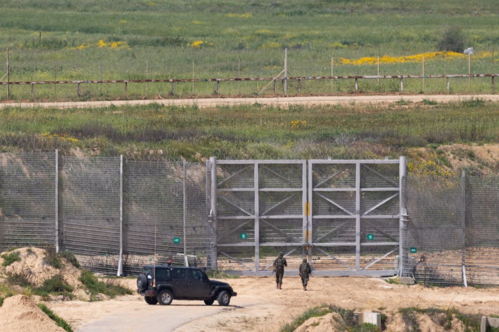 FILE: Gaza border 