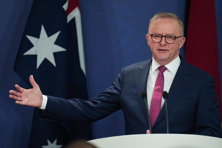Australian Prime Minister Anthony Albanese