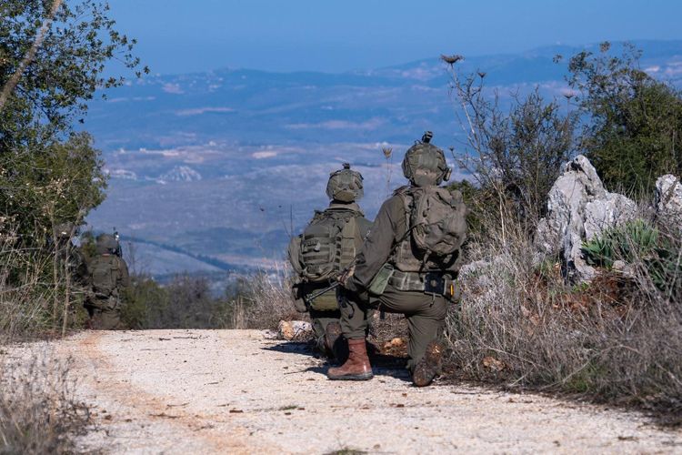 La brigade 810 de Tsahal sur le mont Dov au Liban