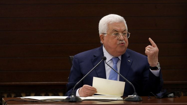 Le président de l'Autorité palestinienne, Mahmoud Abbas