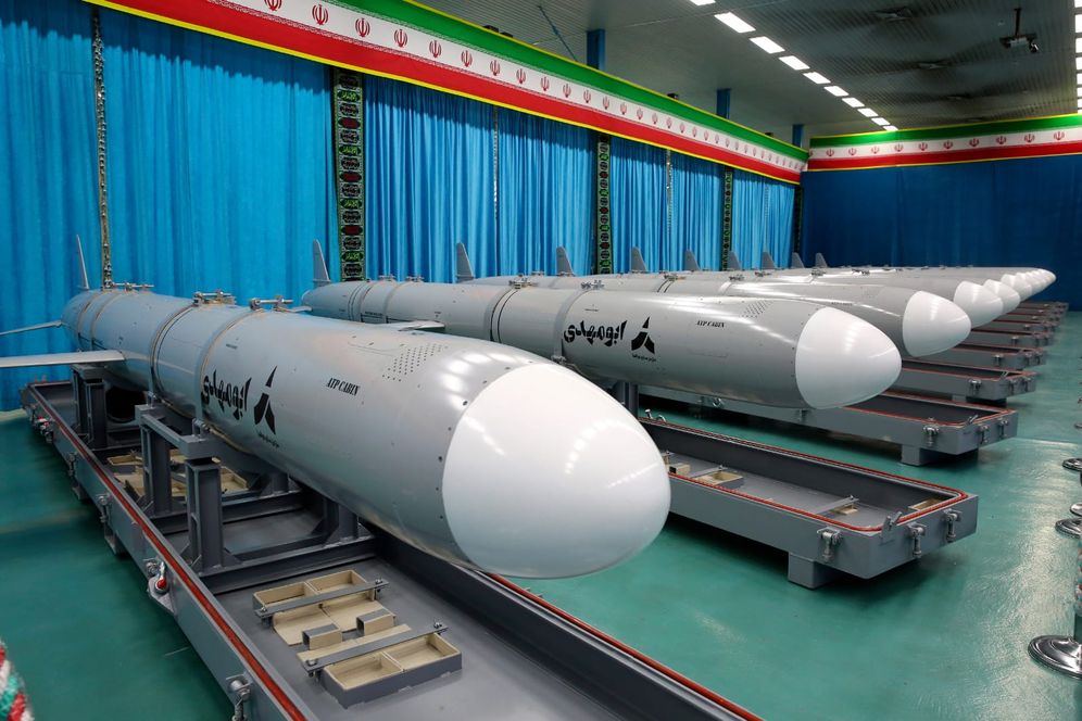 Illustration : Site souterrain de stockage de missiles en Iran