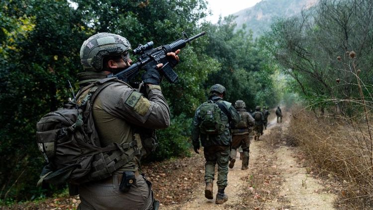 כוחות צוות הקרב החטיבתי אלכסנדרוני במרחב נהר הליטאני, בדרום לבנון