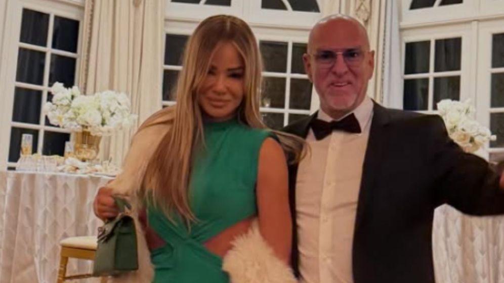 ירון תשבי ואירית רחמים במסיבת השנה החדשה של נשיא ארה"ב טראמפ