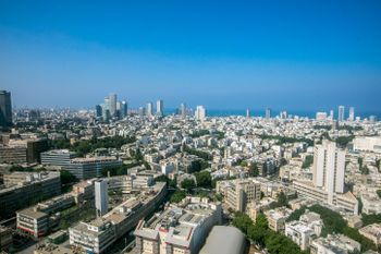 A general view of Tel Aviv, Israel.