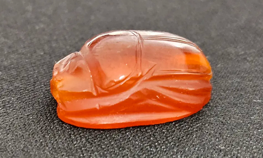 2,800-Year-Old Scarab Amulet Unearthed In Northern Israel - Vimarsana News