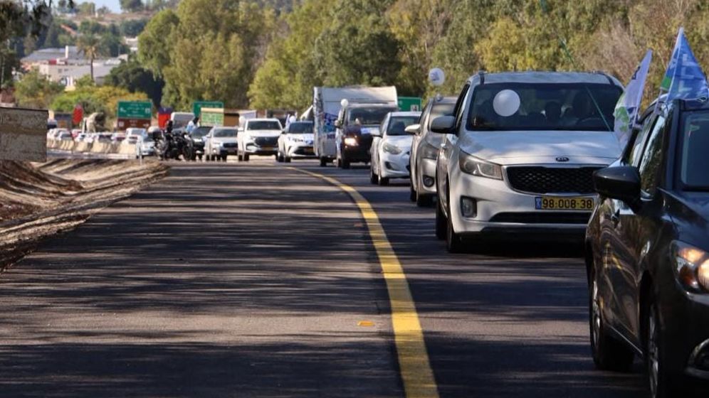 Tehila Mekler Le convoi en route vers Gaza