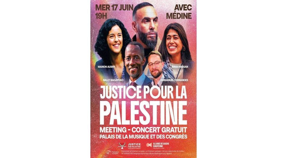 Strasbourg Music and Convention Center Combat Antisemitism Movement : "Le Parlement européen doit déprogrammer Médine"
