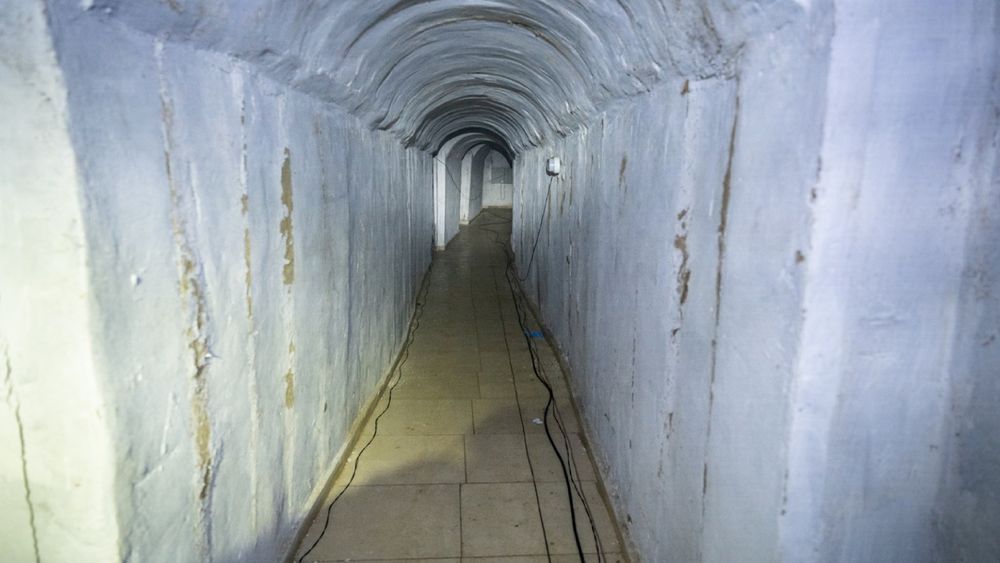 Tunnel découvert par Tsahal à Gaza, images diffusées le 21 janvier.