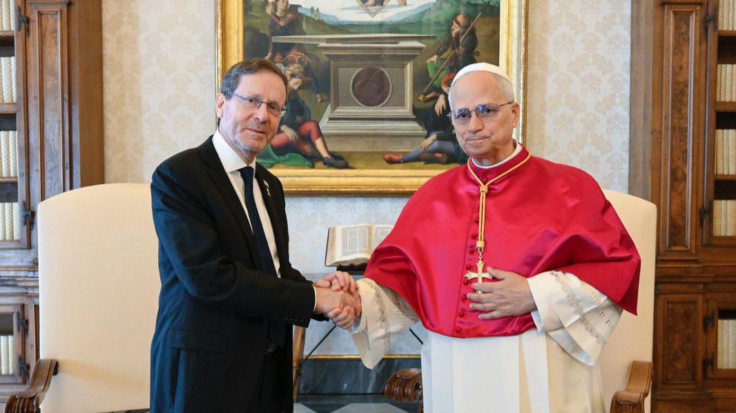 Israeli President Herzog meets Pope Leo XIV at the Vatican