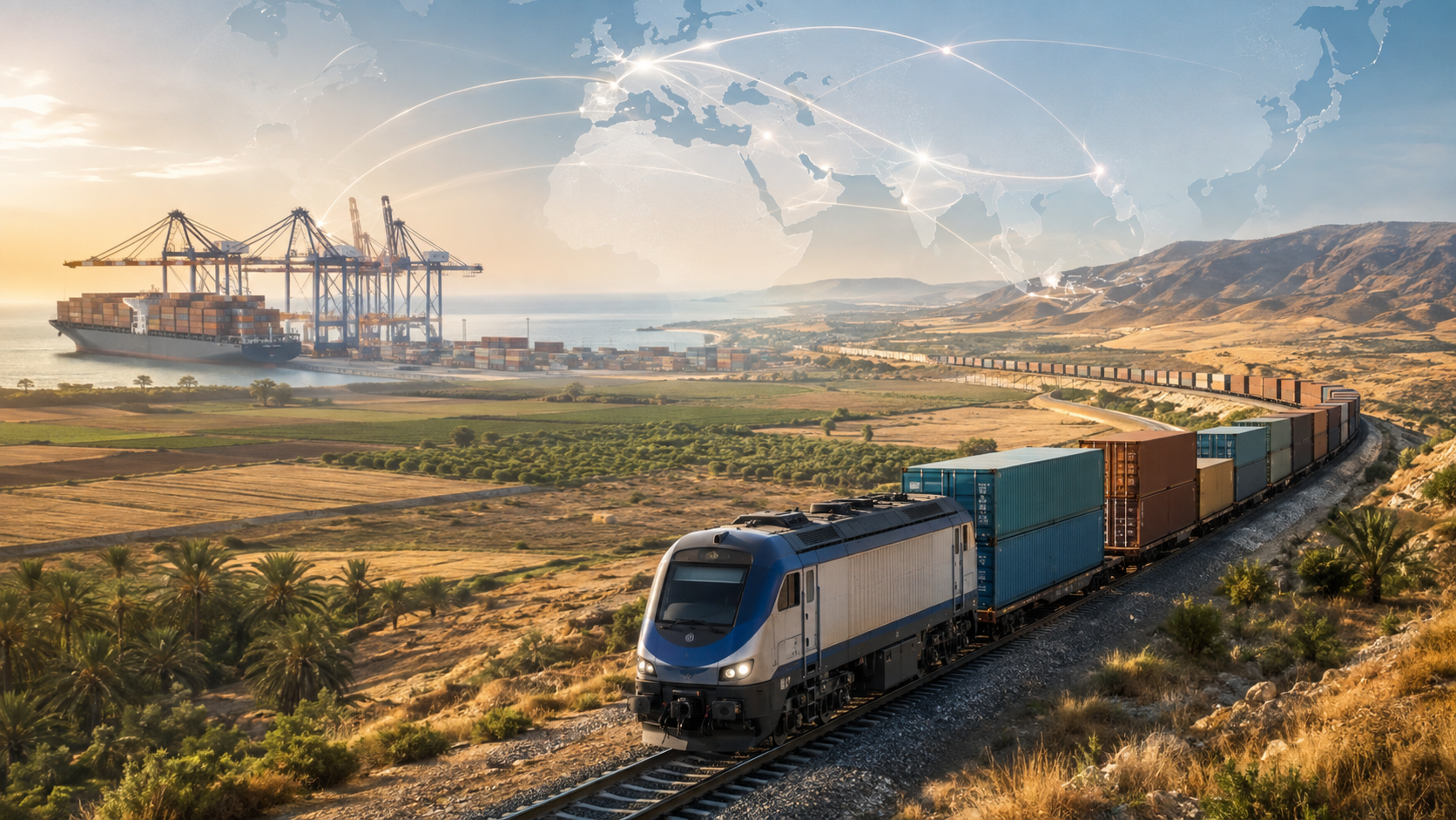 IMEC : Israël au cœur du futur corridor commercial entre l’Inde et l’Europe