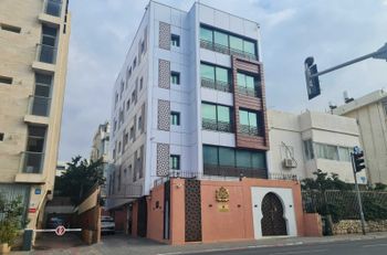 مكتب الاتصال المغربي لدي غسرائيل في شارع اليركون بتل أبيب