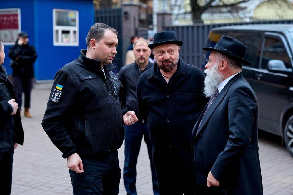 La communauté juive se réunit pour la fête de Pessah, à Kiev