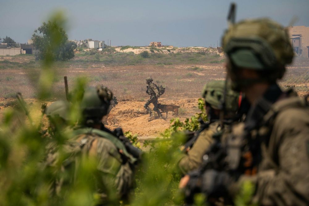 Des soldats israéliens dans la bande de Gaza