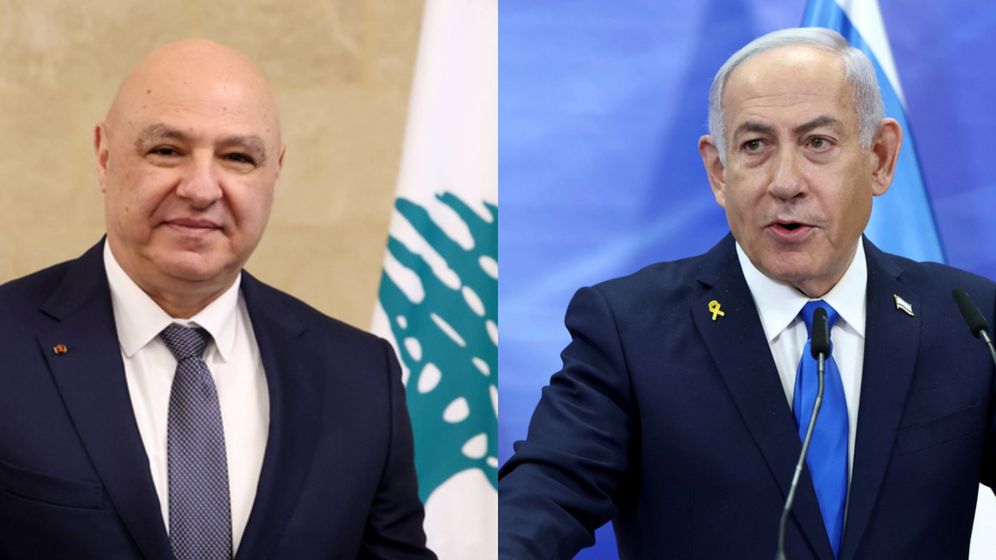 ראש הממשלה בנימין נתניהו, נשיא לבנון ג'וזף עאון, ארכיון