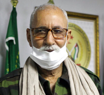 إبراهيم غالي رئيس الجمهورية العربية الصحراوية الديمقراطية